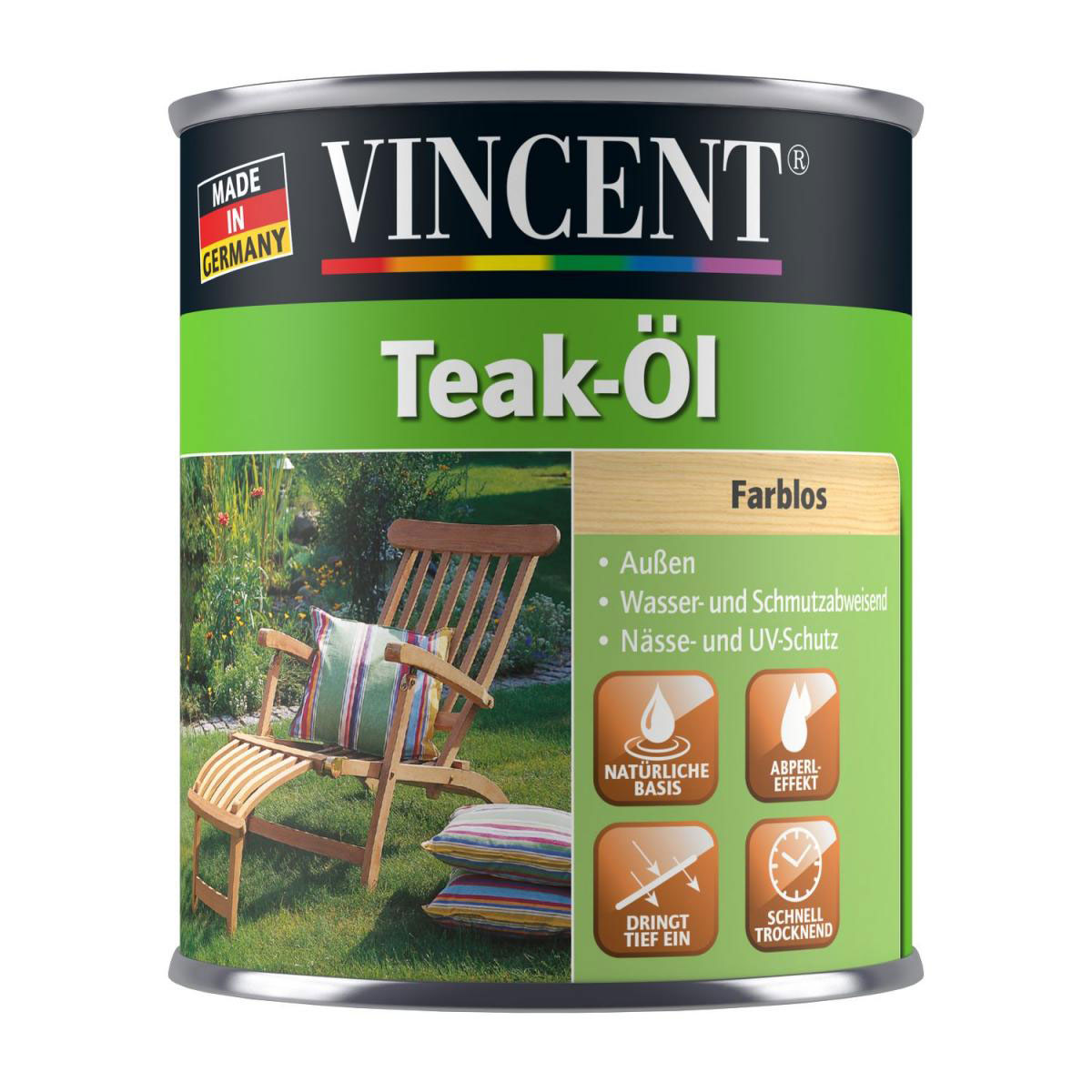 Teak-Öl „farblos“, 750 ml