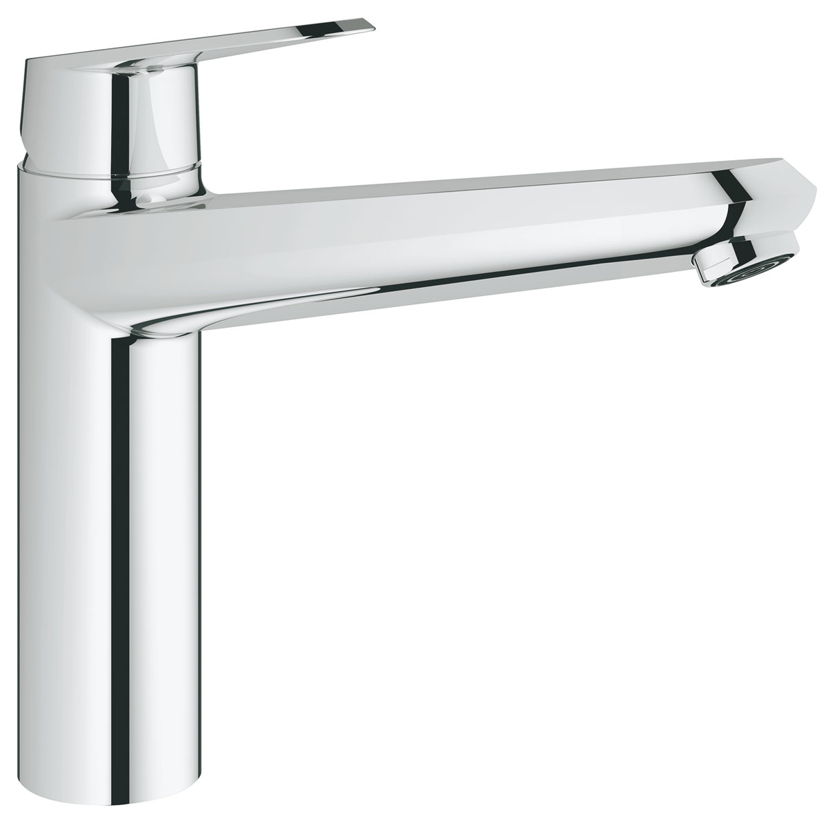 Grohe Einhand-Spültischbatterie Eurodisc Cosmopolitan silber Durchmesser 5,1 x 21,4 cm