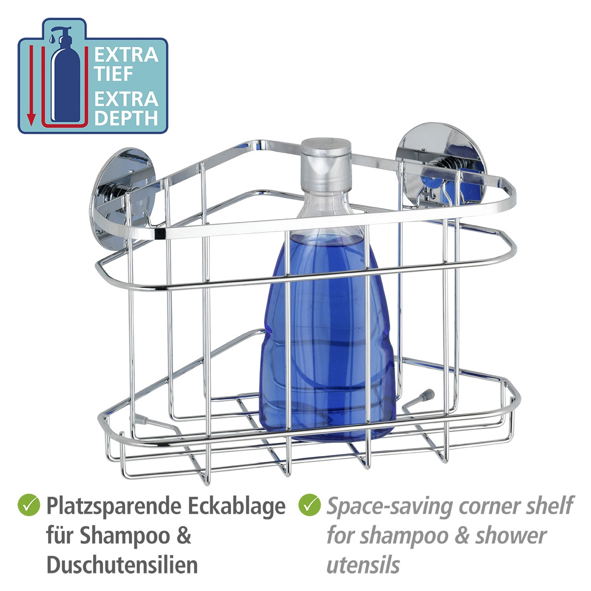 Wenko Turbo-Loc Eckablage Bild 3