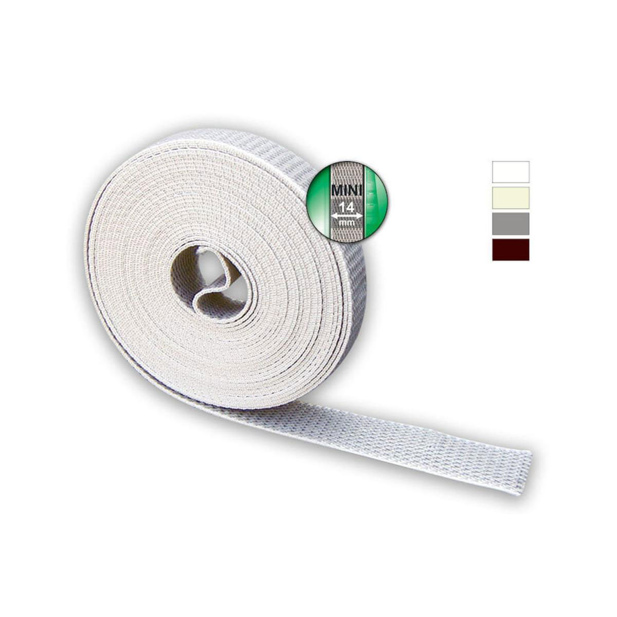 Schellenberg Gurtband Mini 14 mm / 4,5 m beige
