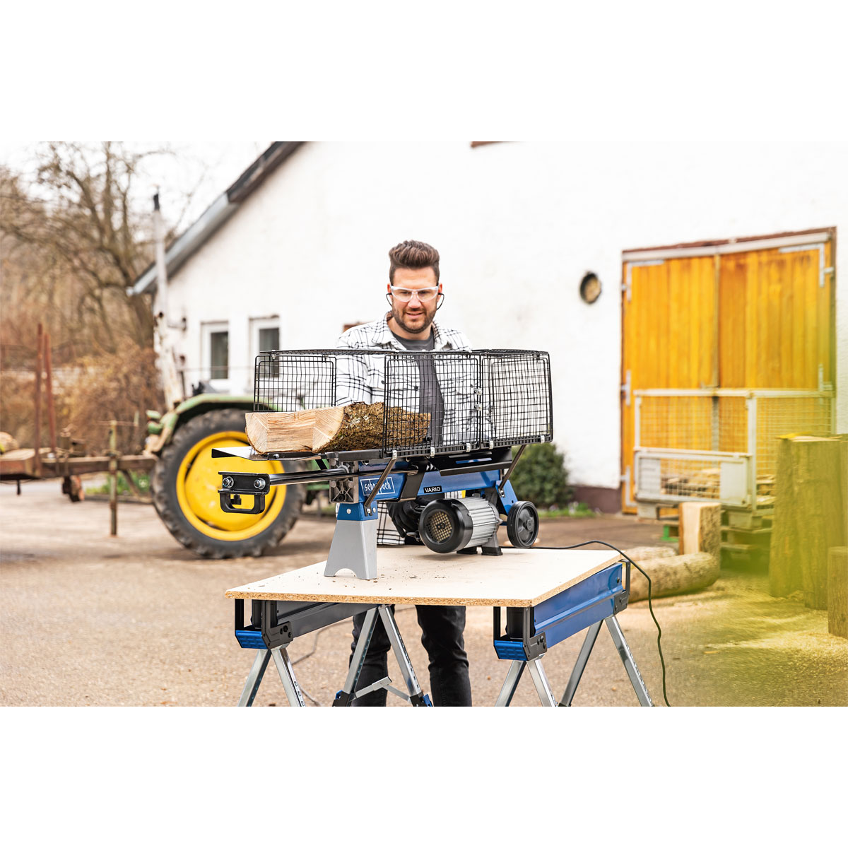 Scheppach Liegender Holzspalter HL760LS Bild 4