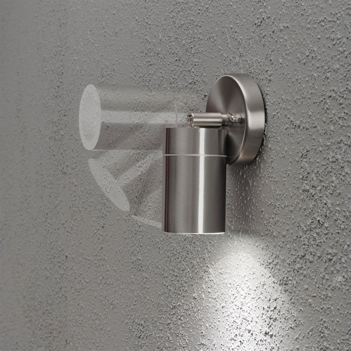 Konstsmide Außenwandleuchte Modena silber Bild 2
