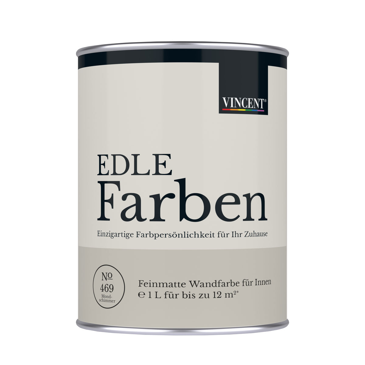 Vincent  Wandfarbe EDLE Farben Mondschimmer matt 1,0 L