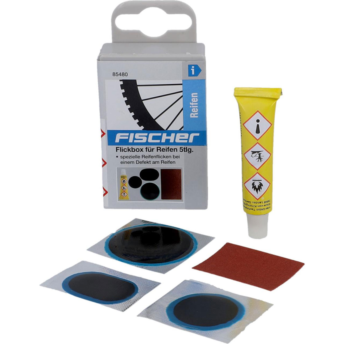 Fischer Bikes Flickbox-Reifen-Set 5-teilig Bild 3