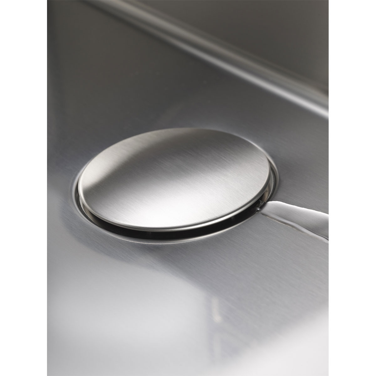 Pyramis Sink und Shower Cover für 92 mm / 3,5" Siebkorbventile oder Drehexcenter