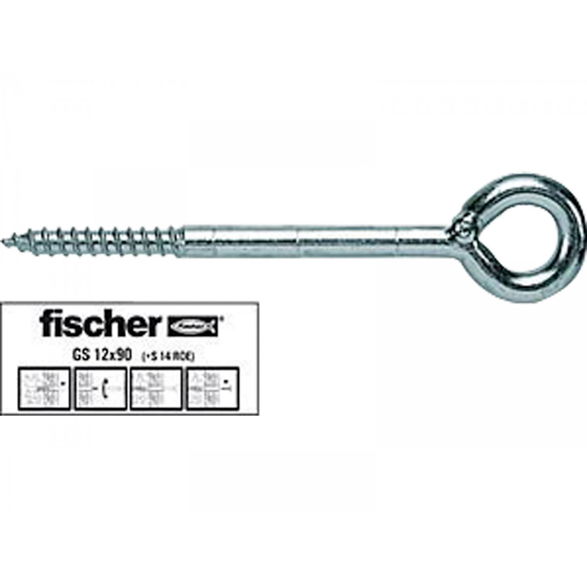 Fischer  Gerüstöse GS12 x 90 mm