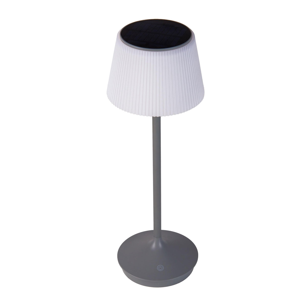 TL Emmi Metall/KS grau LxBxH: 13x13x38cmdimmbar