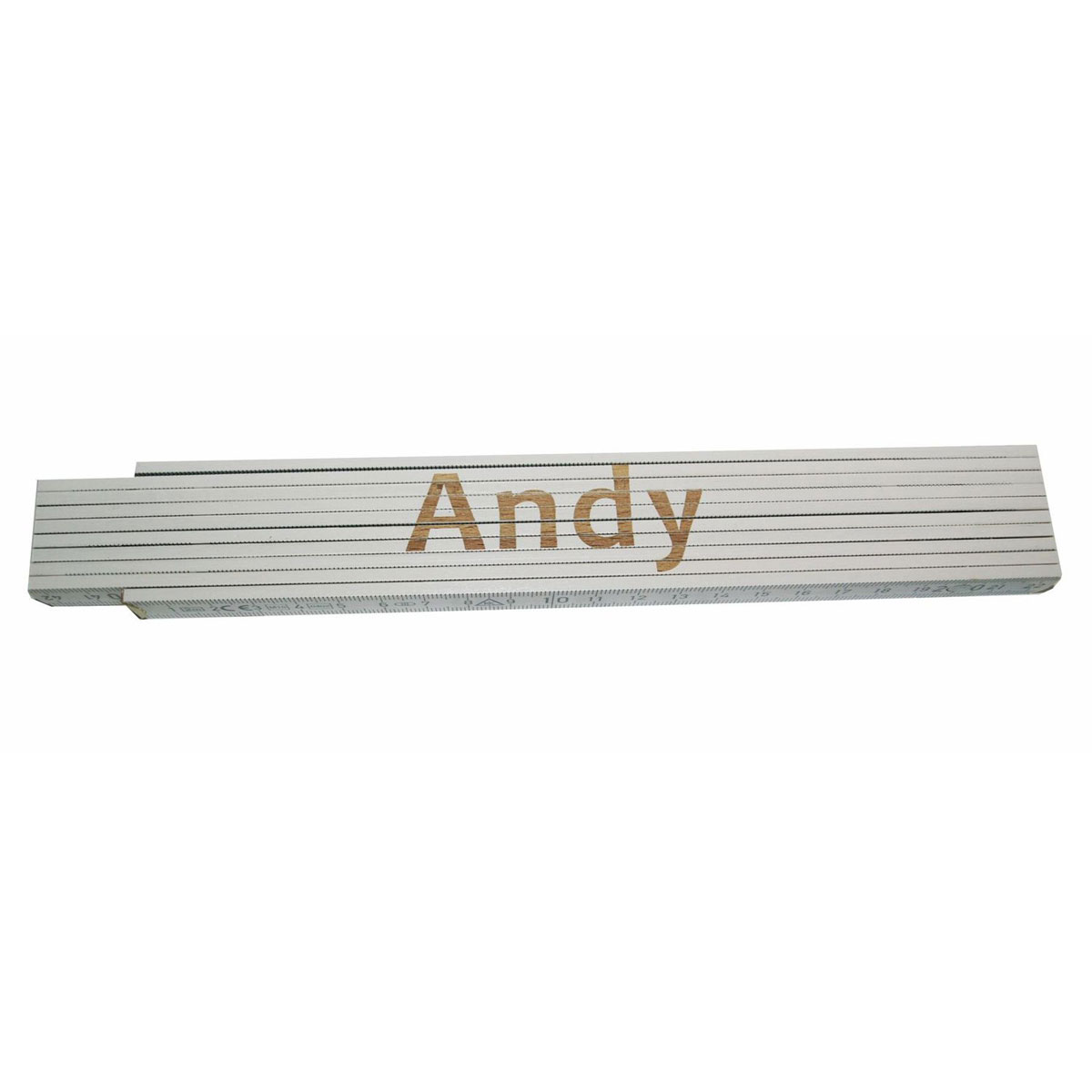 Meterstab „Andy“, 2m, weiß