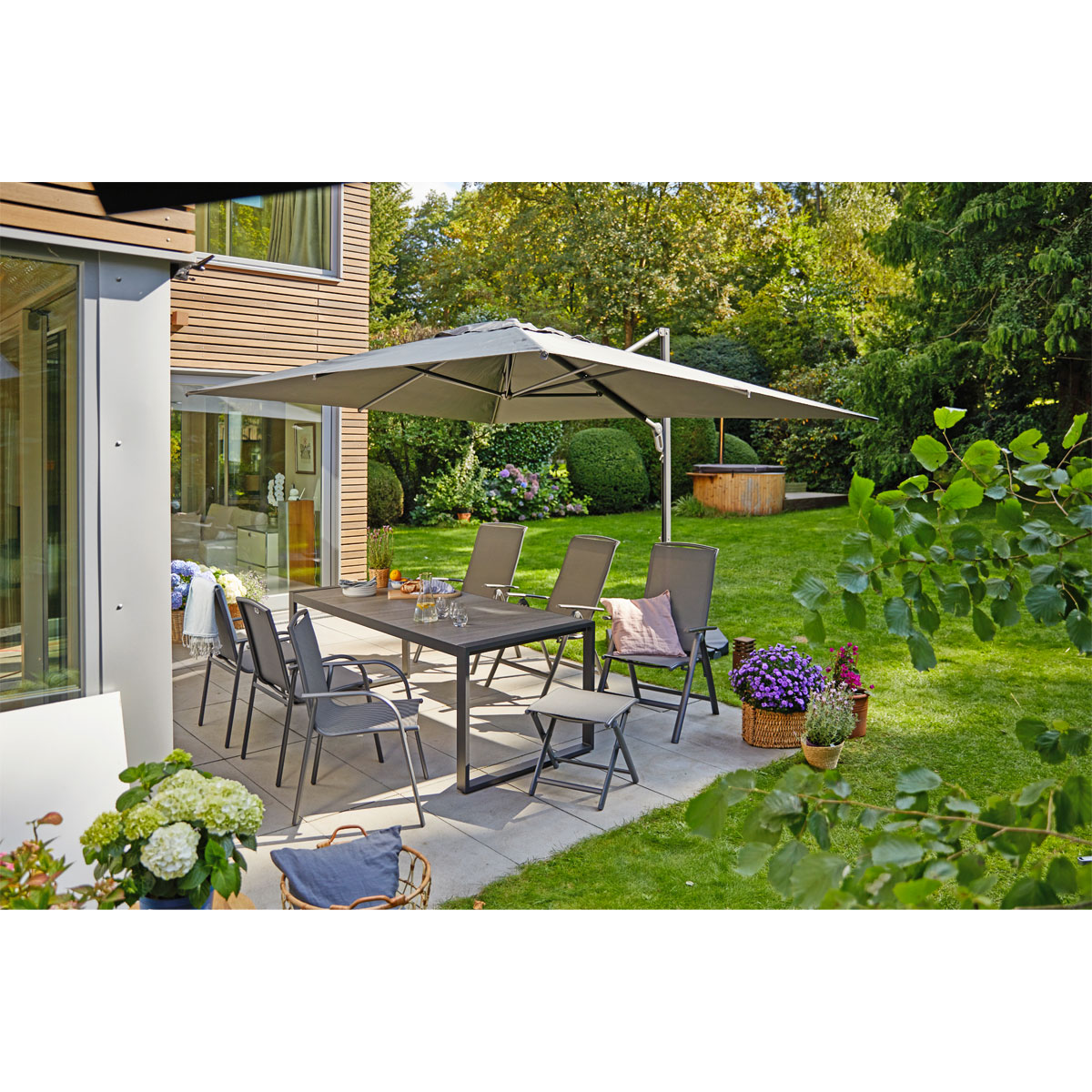 Haveson Gartentisch Kent mit Keramik-Tischplatte Bild 7