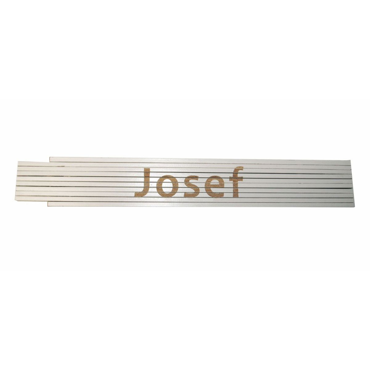 Meterstab „Josef“, 2m, weiß