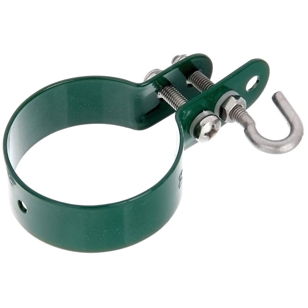 GAH Alberts Schelle für Geflechtspannstäbe verzinkt-grün 60 mm