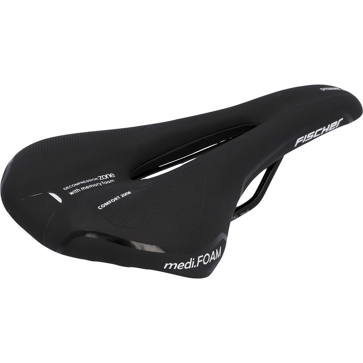 Fischer Bikes Sattel R.E.Med Memory Foam für MTB schwarz Fischer Bikes Sattel R.E.Med Memory Foam für MTB schwarz