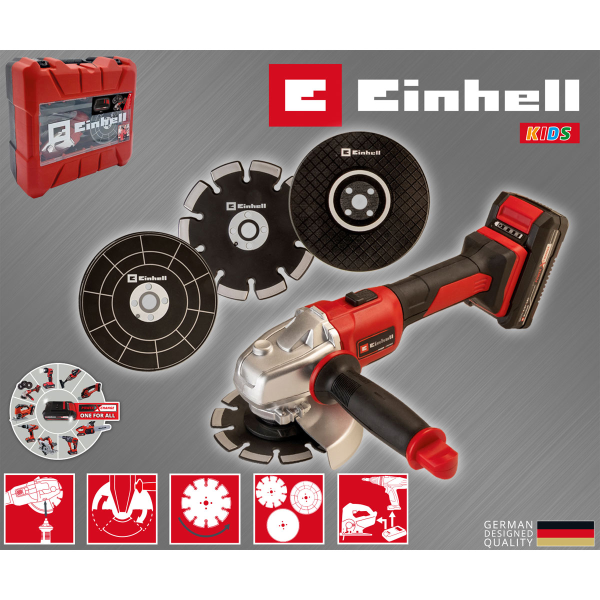 Einhell Kids Axxio Winkelschleifer  Bild 3