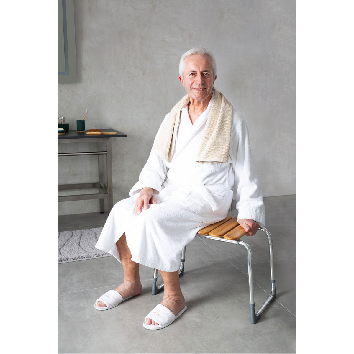 Ridder  Bad-Hocker höhenverstellbar Pro natur Bild 2