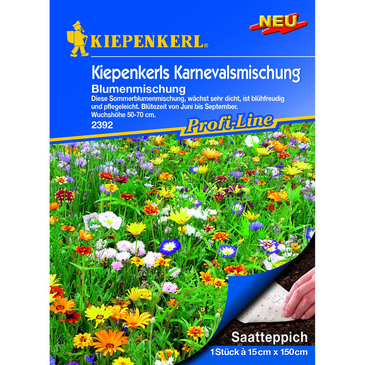 Kiepenkerl Blumenmischung Karnevalsmischung Saatteppich Bild 1