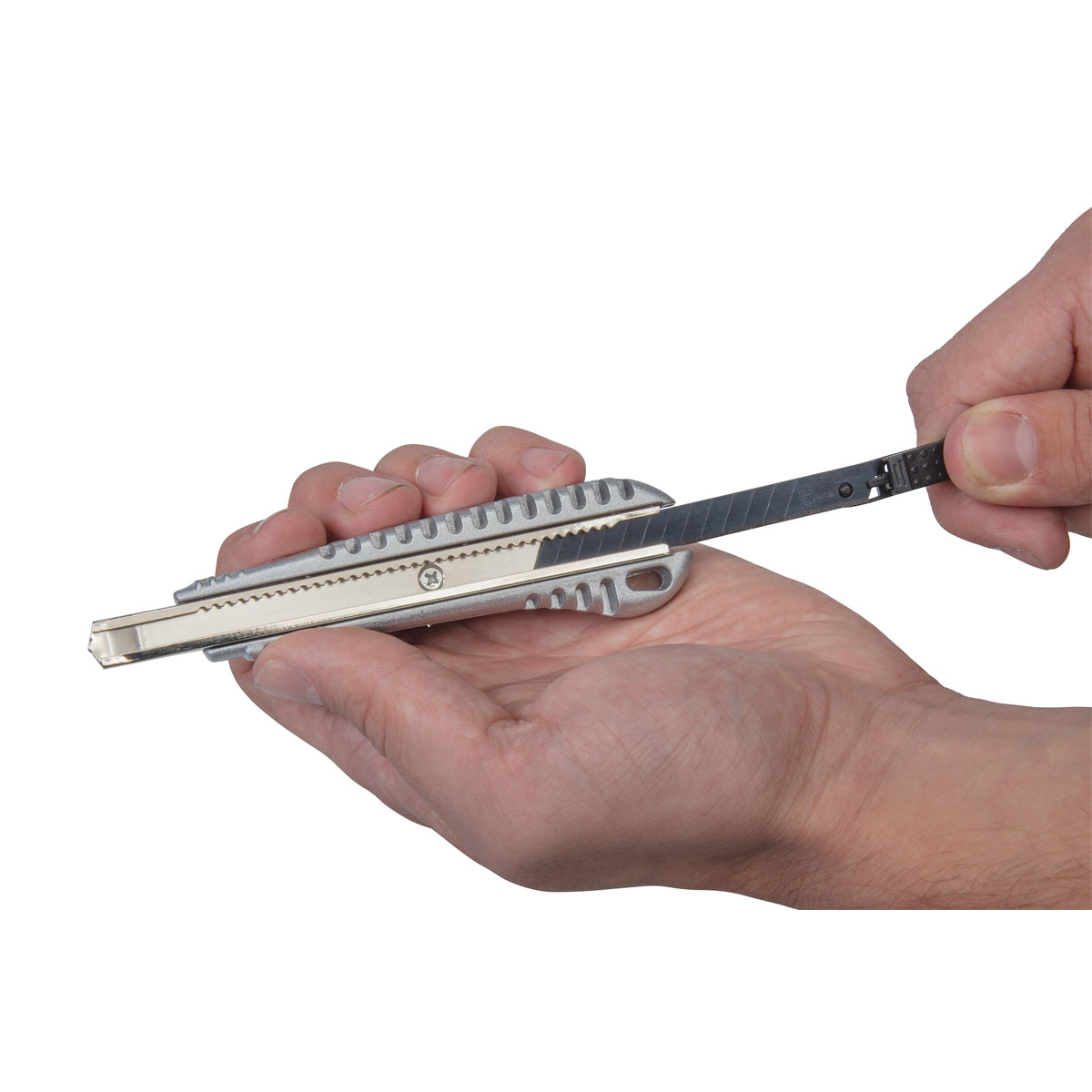 Wolfcraft  Metall-Abbrechklingen-Messer 9 mm schwarze Klinge Profi-Sharp Bild 8