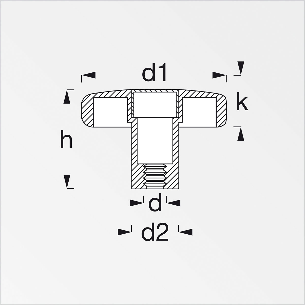 MyTool Handrad M8 schwarz Bild 2