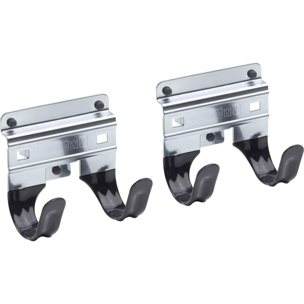 Meister Gerätehalter Spatenahalter Haken 2 Stück Bild 1