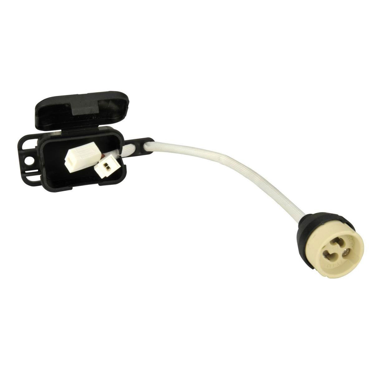 Hochvolt-Halogen-Fassung GU10 weiß Hochvolt-Halogen-Fassung GU10 weiß