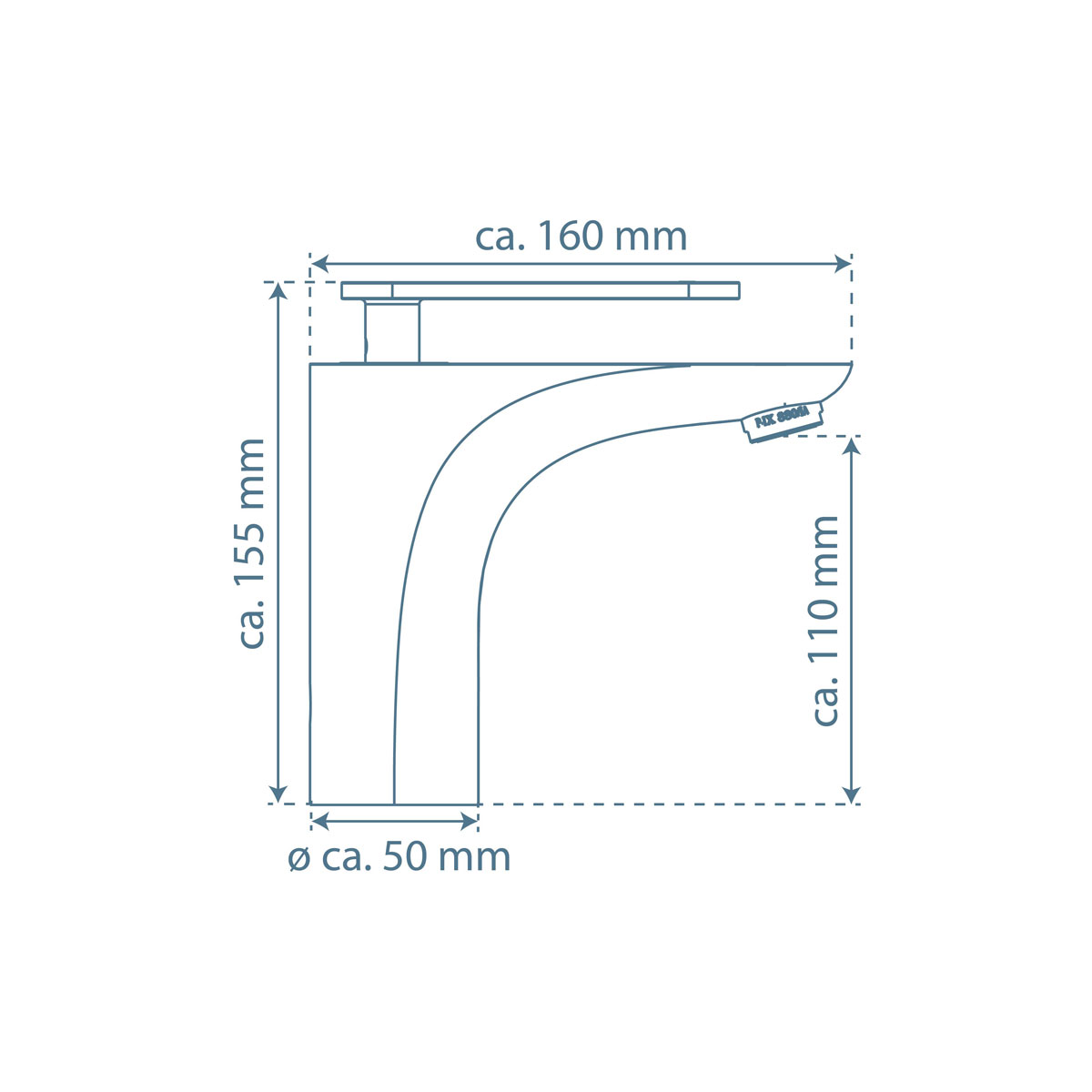 Schütte  Waschtischarmatur „Orca“ chrom  Bild 4