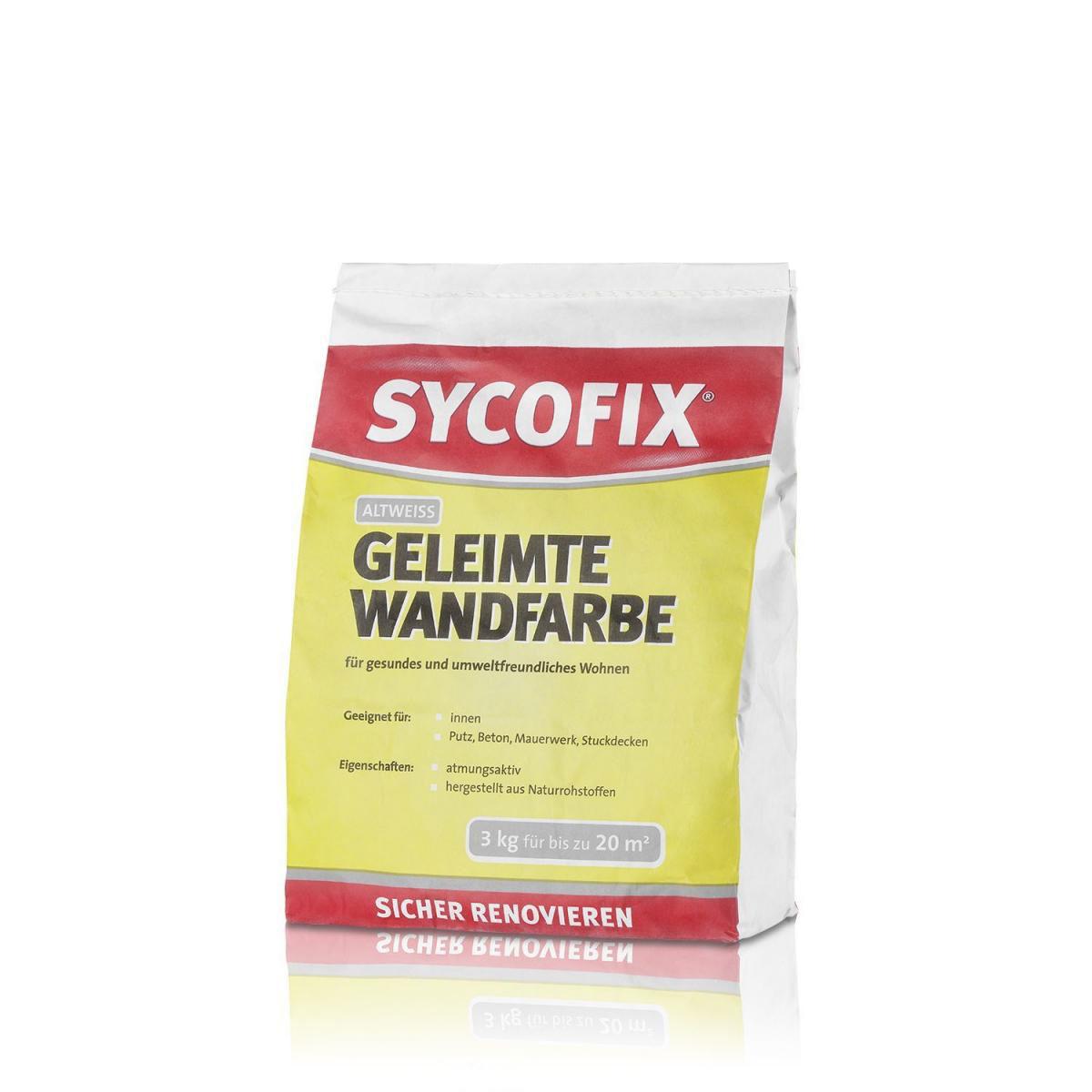 Sycofix Geleimte Wandfarbe 3 kg Sycofix Geleimte Wandfarbe 3 kg