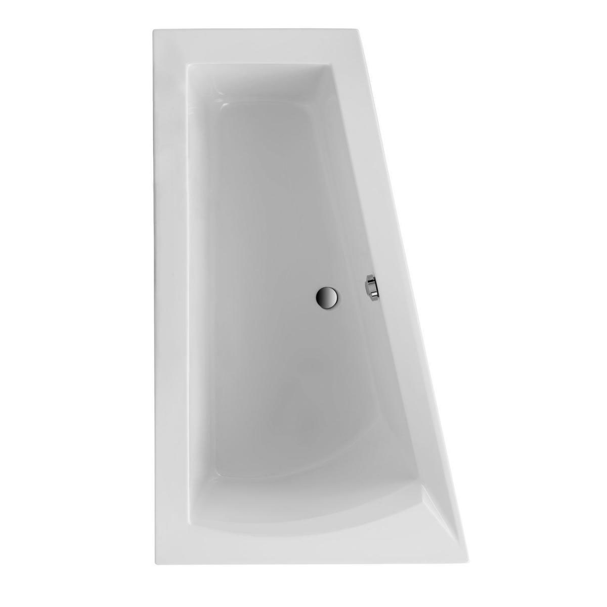 Ottofond Badewanne Galia I Modell B 170 x 100 x 65,5 cm weiß Bild 1