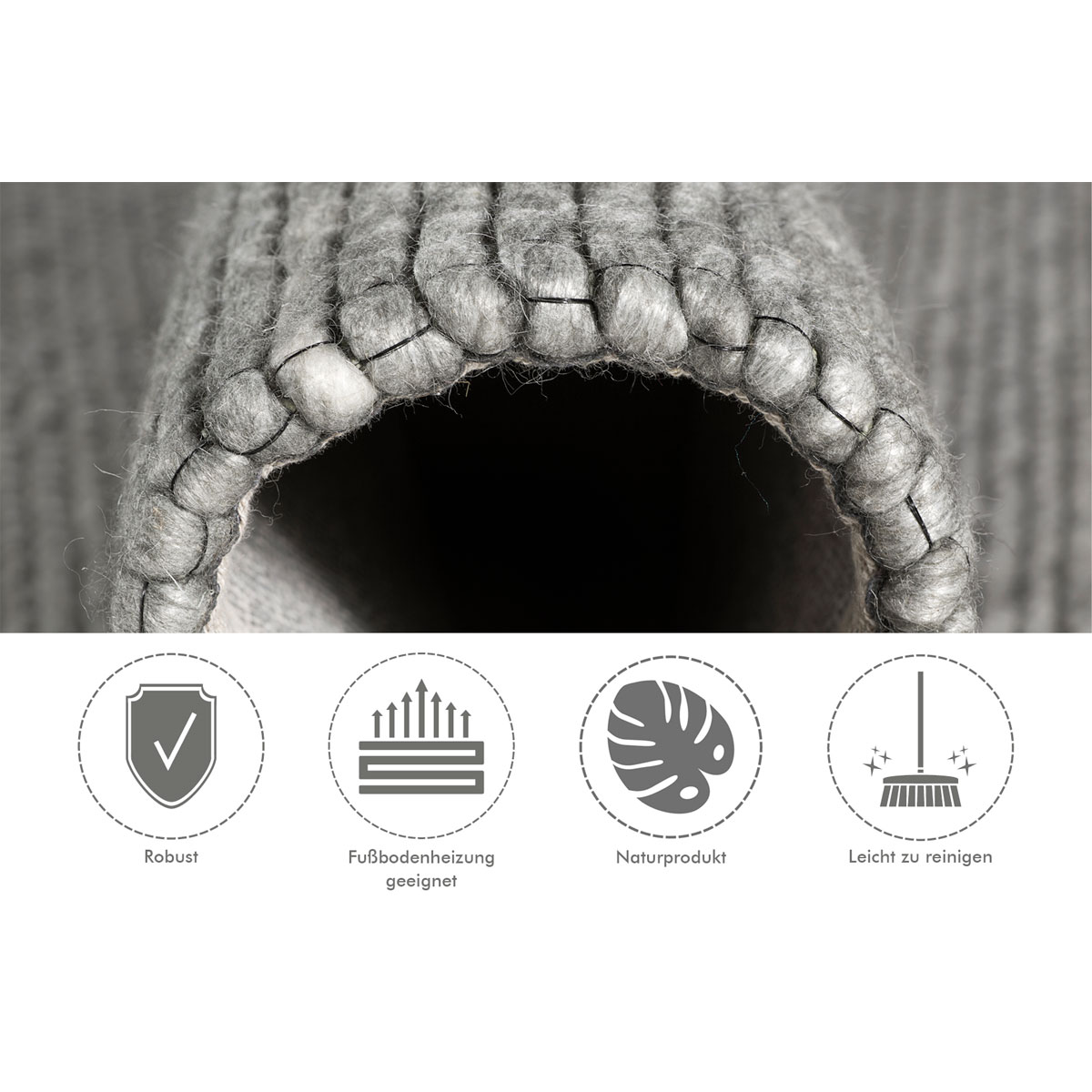 Barbara Becker  Teppich BB Brave grau 140 x 200 cm Bild 6