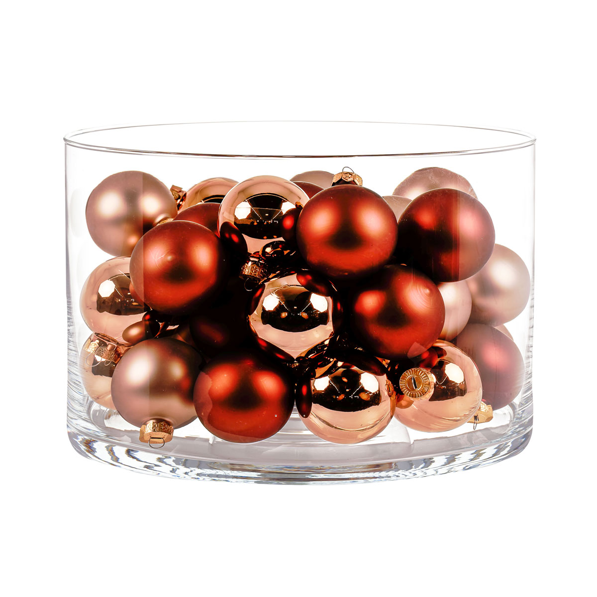 Ambientis Glaskugeln 3 cm altrosa Mix