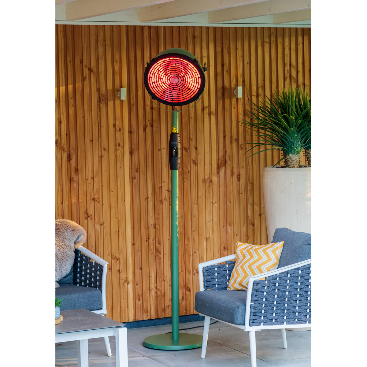 SUNRED Smart Heater IndusUltra Jade Green 2.100 Standing Bild 5