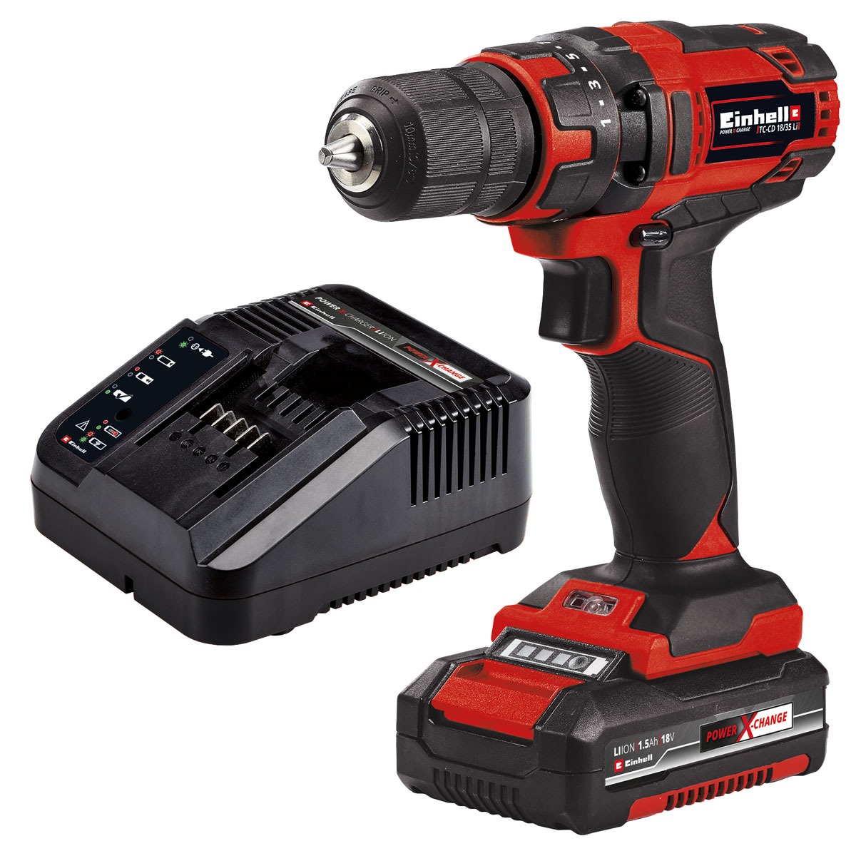 Einhell Akku-Bohrschrauber TC-CD 18/35 Li Bild 1
