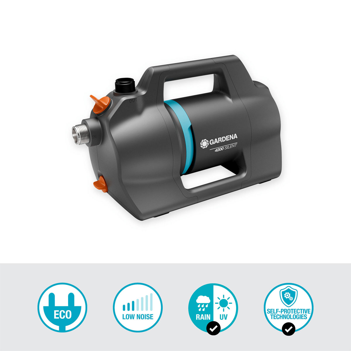 Gardena  Gartenpumpe 4200 Silent Bild 2