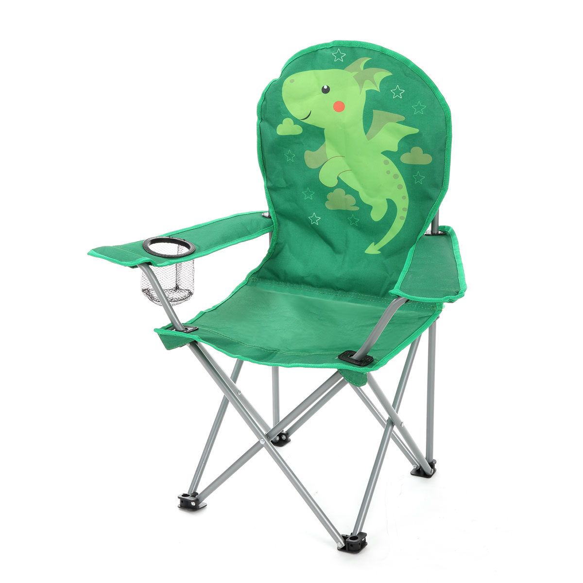 Haveson Kinderfaltstuhl Drachen 64 x 40 x 68 cm mit Tragetasche