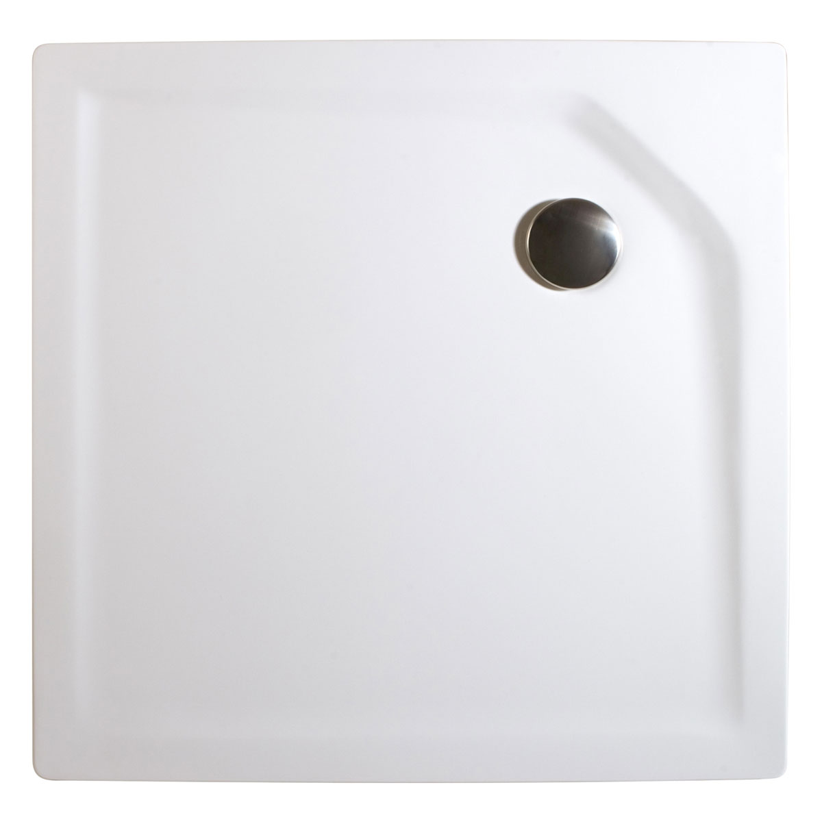 Schulte Duschwanne Quadrat extra flach 900 x 900 mm Bild 1