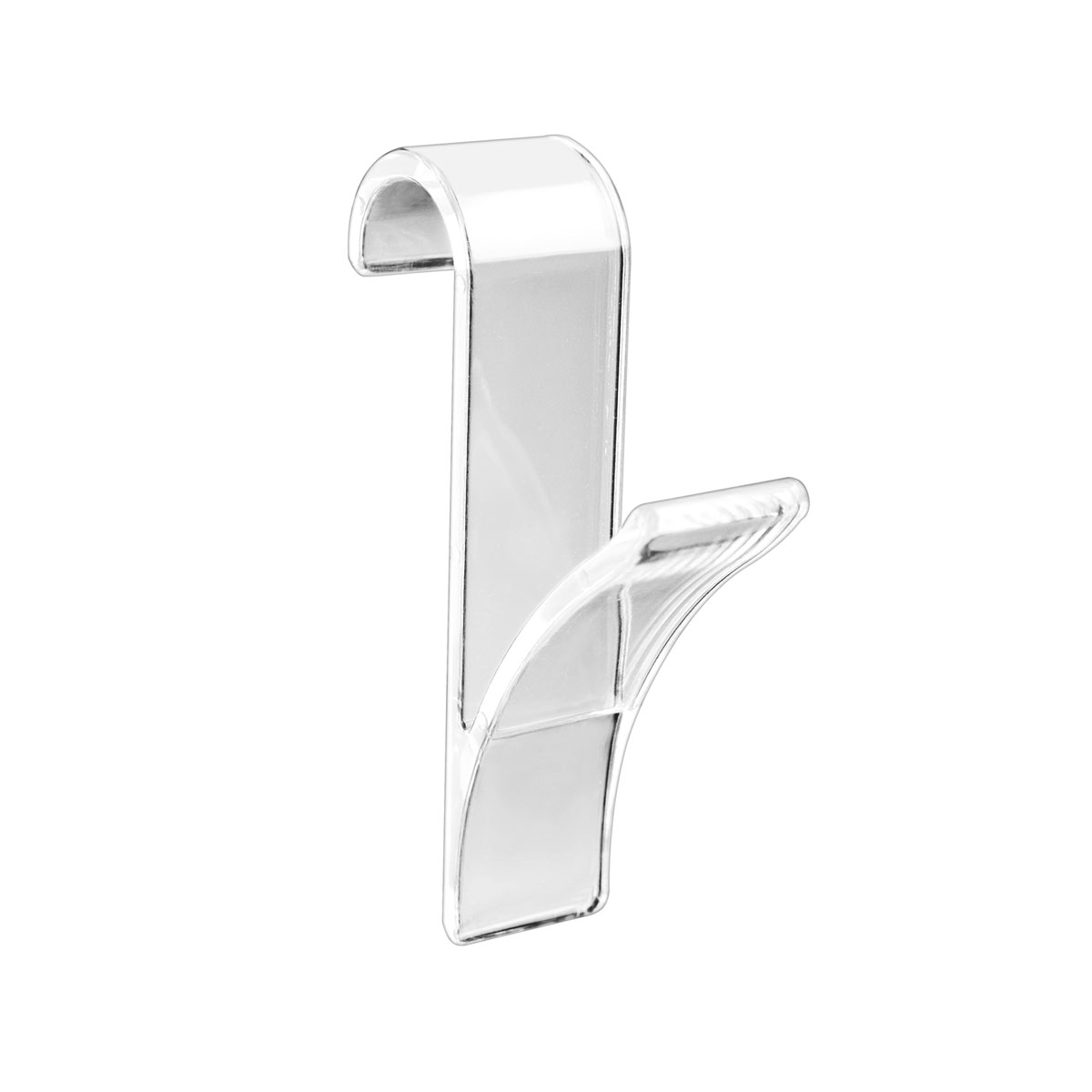 Wenko Haken für Handtuchheizkörper transparent 2er Set Bild 1