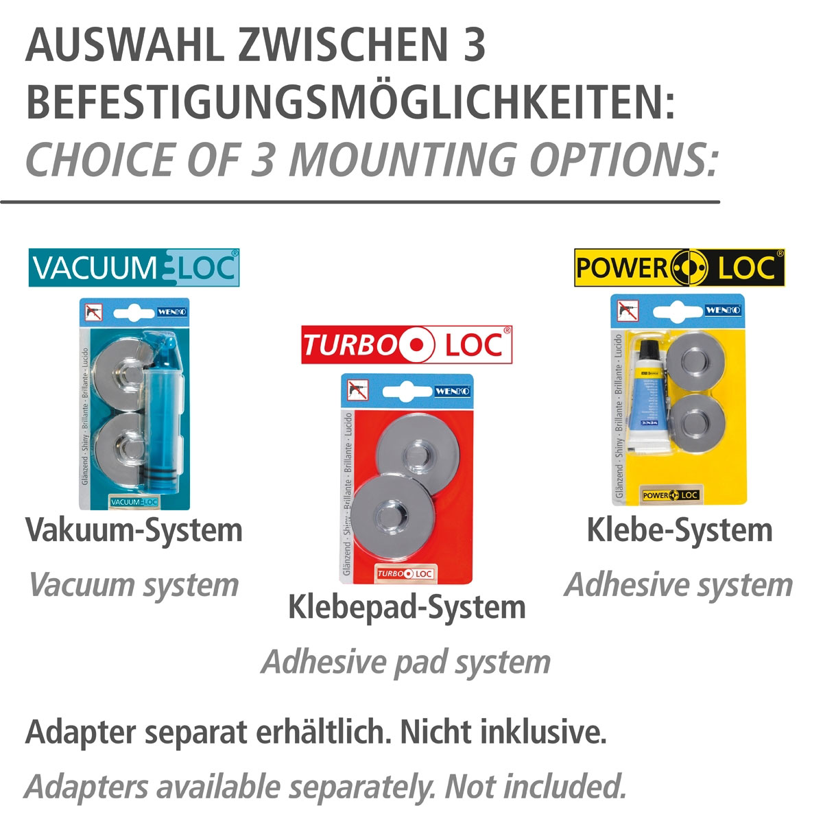 Wenko Wandhaken Classic 2er Set Bild 5