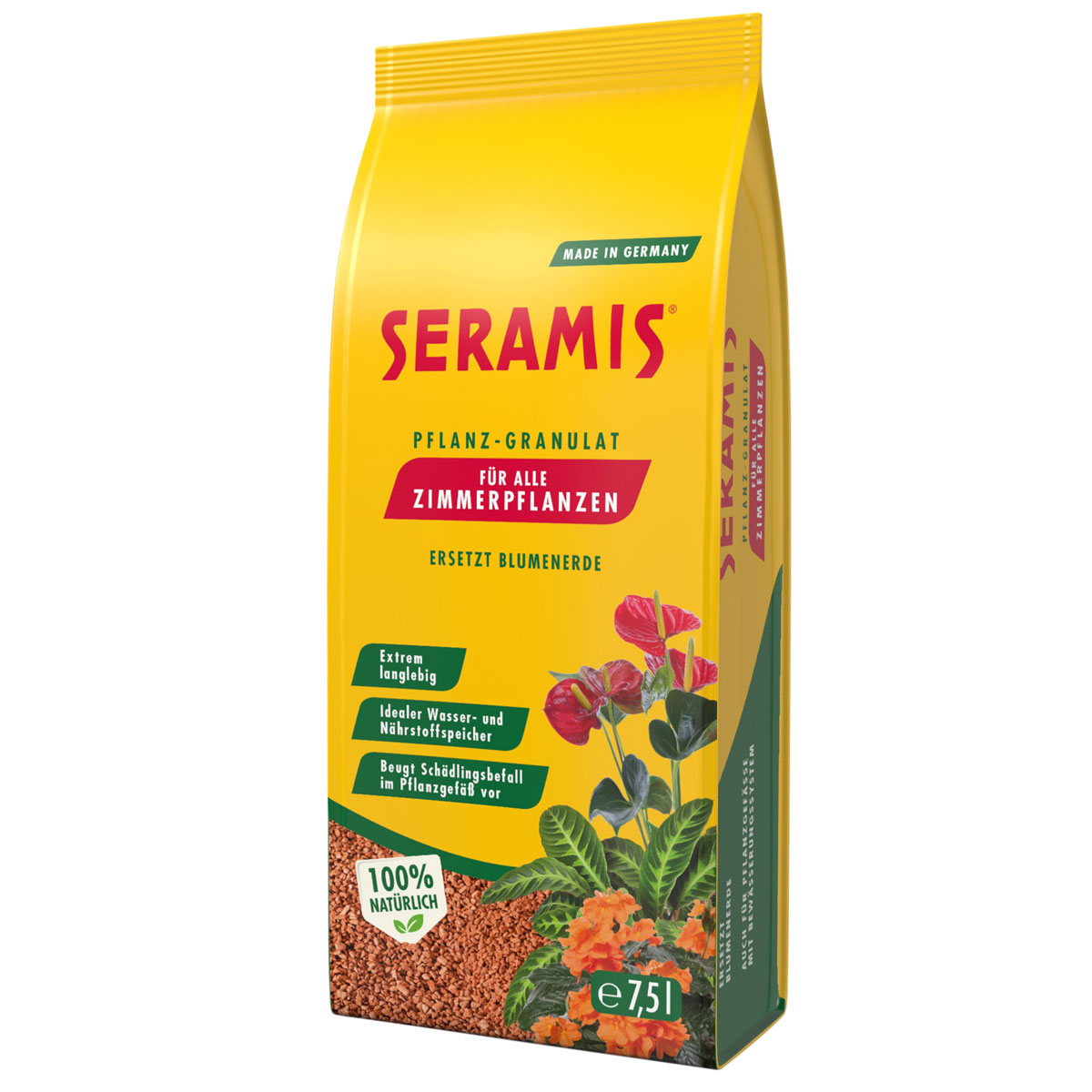 Seramis Pflanzgranulat für Zimmerpflanzen 7,5 L
