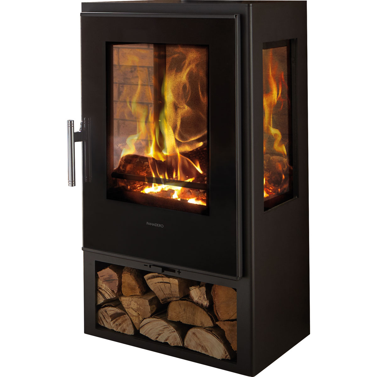 Panadero Kaminofen ANDES TRIVISION Ecodesign Bild 1