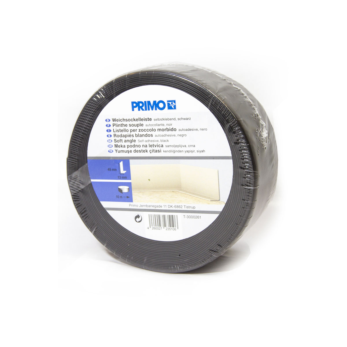 Knickwinkel schwarz 48/13 in 10,0 m