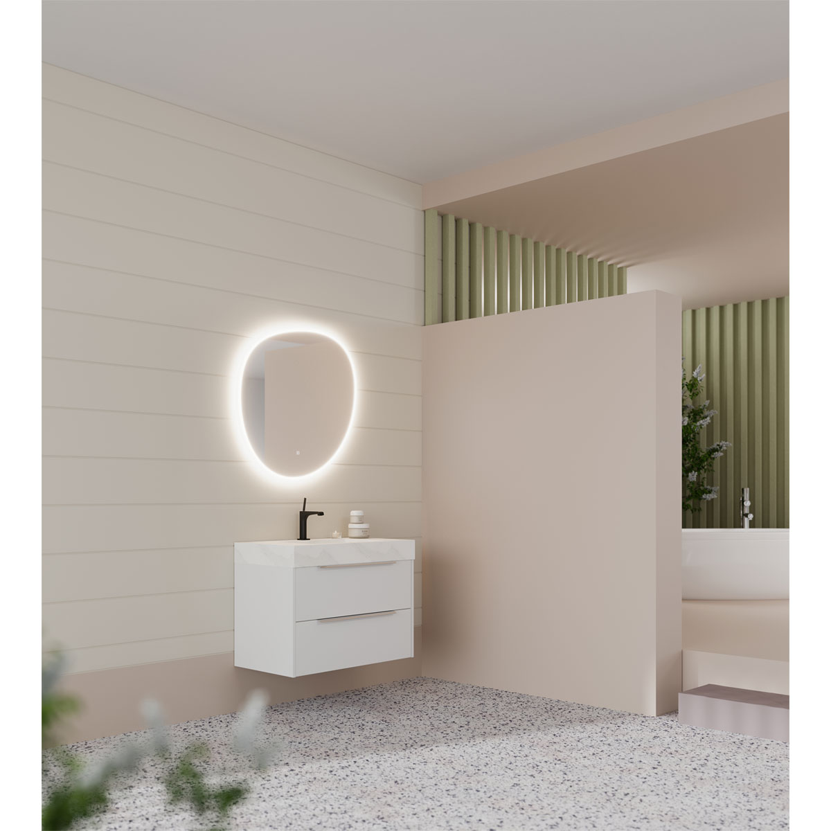 Savinidue LED-Spiegel SPR211HP 820 x 776 mm Bild 3