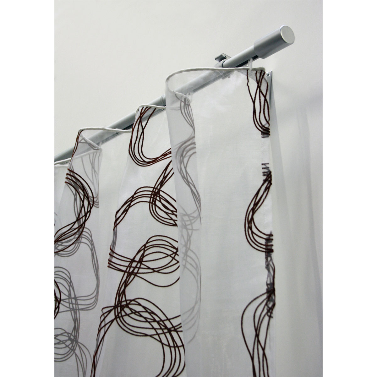 Gardinia Gardinenstange Paros Durchmesser 22/19 mm silber 190-360 cm Bild 2