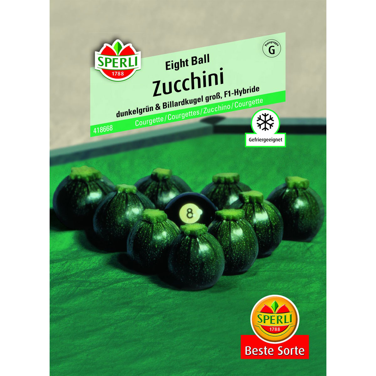 Zucchini Eight Ball Bild 1