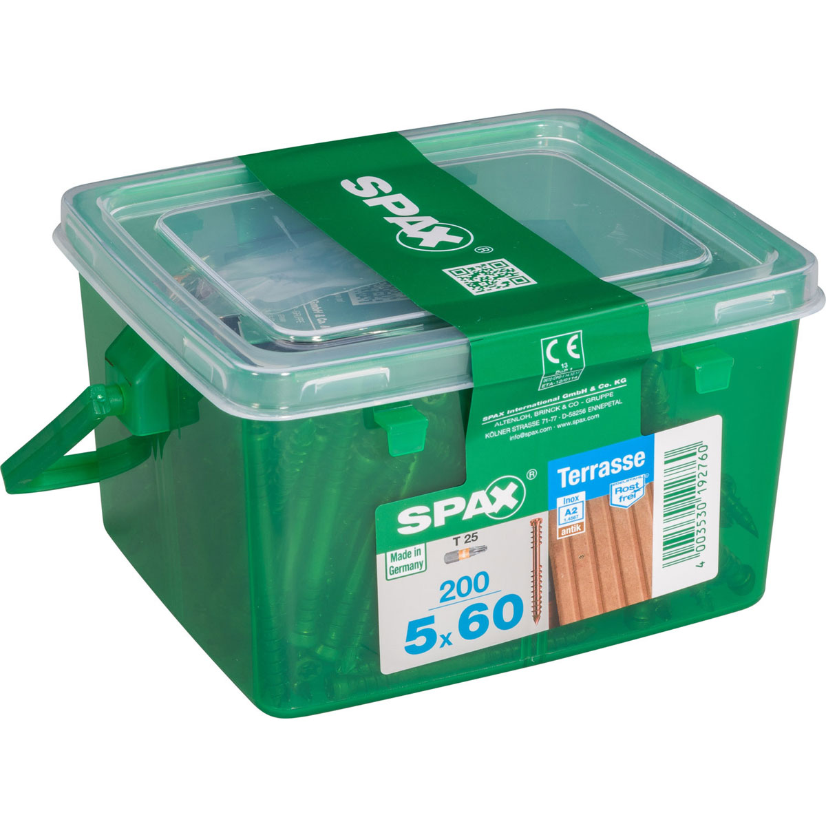 Spax Terrassenschrauben Zylinderkopf Spax Terrassenschrauben Zylinderkopf