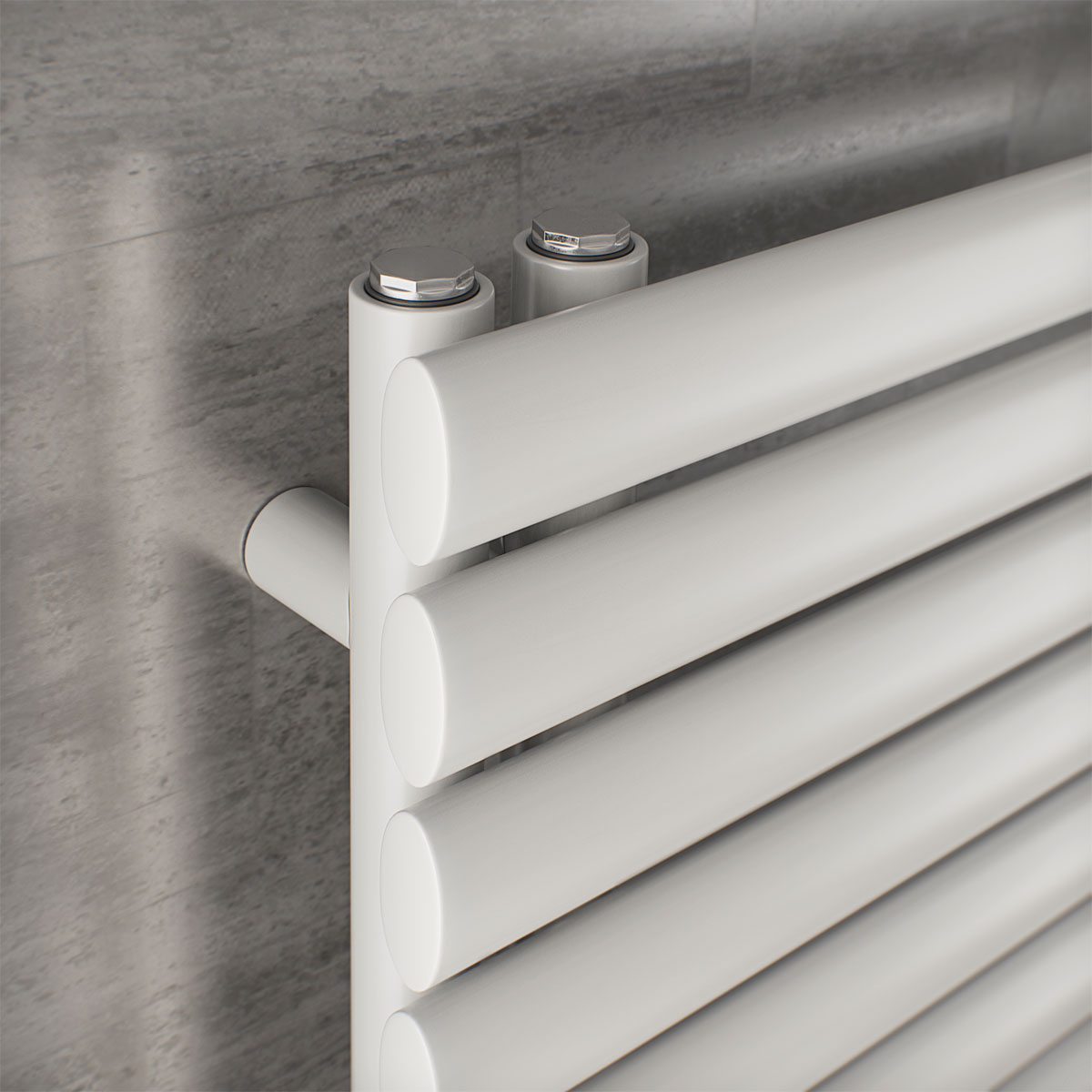 Ximax  Elektrischer Handtuchwärmer Fortuna-Open 816 x 500 mm 300 Watt Typ 7 Weiß Bild 2