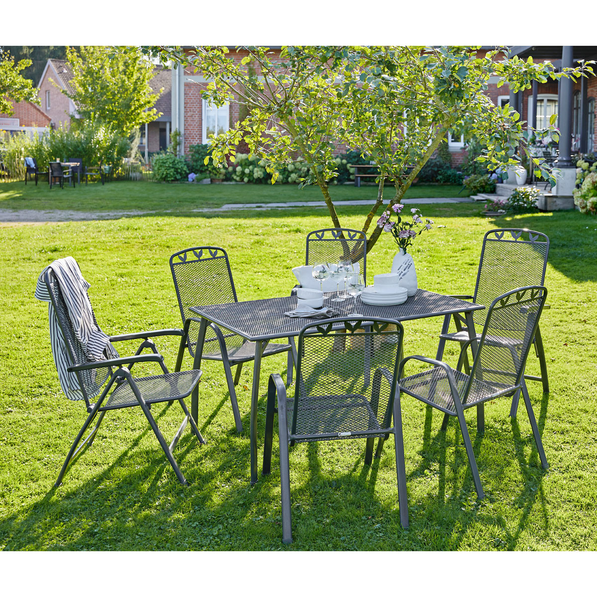 Greemotion Testrut Stapelsessel Toulouse eisengrau Bild 4