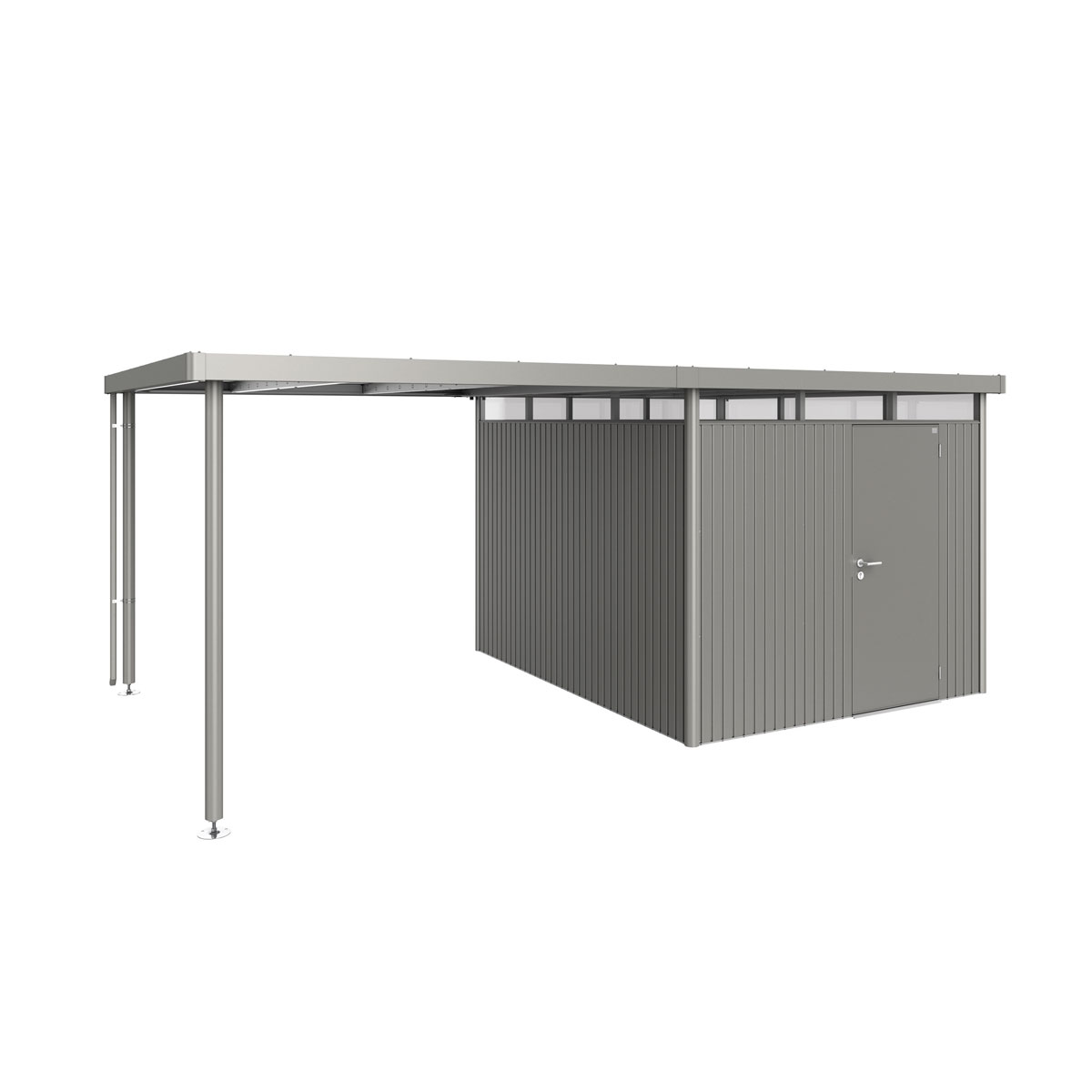 Biohort Seitendach Highline H5 quarzgrau