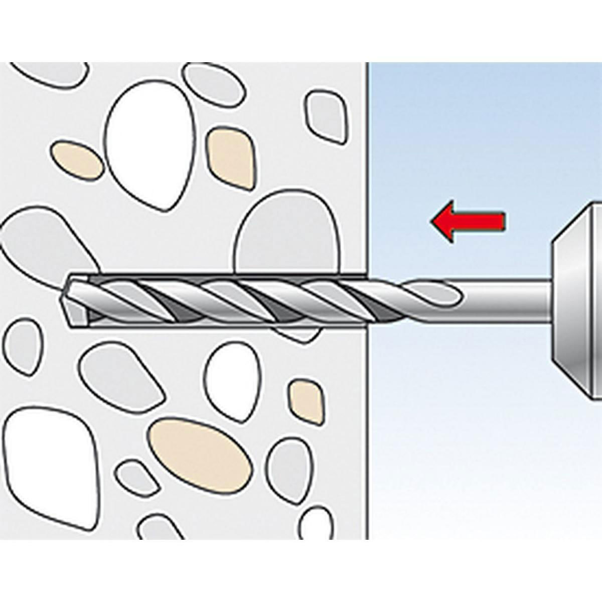 Fischer  Dübel DuoPower 12 x 60 mm 25 Stück Bild 2