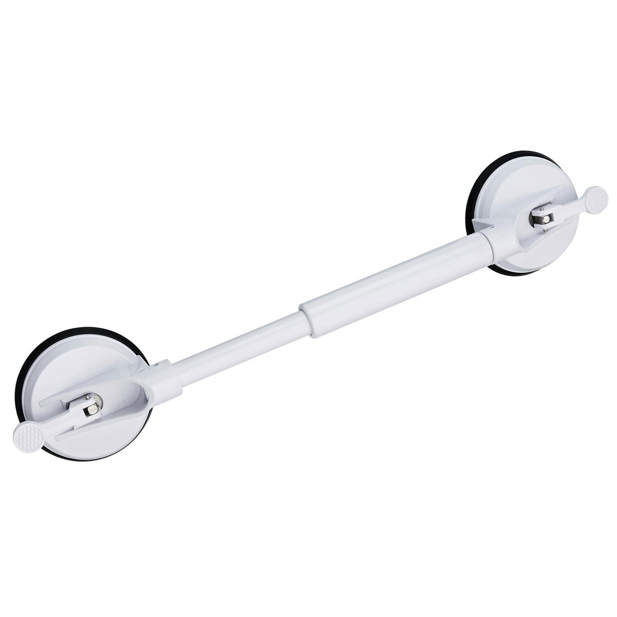 Ridder  Reisesauggriff mit 2 Saugern 44,5-57,5 cm teleskopierbar weiß Bild 3