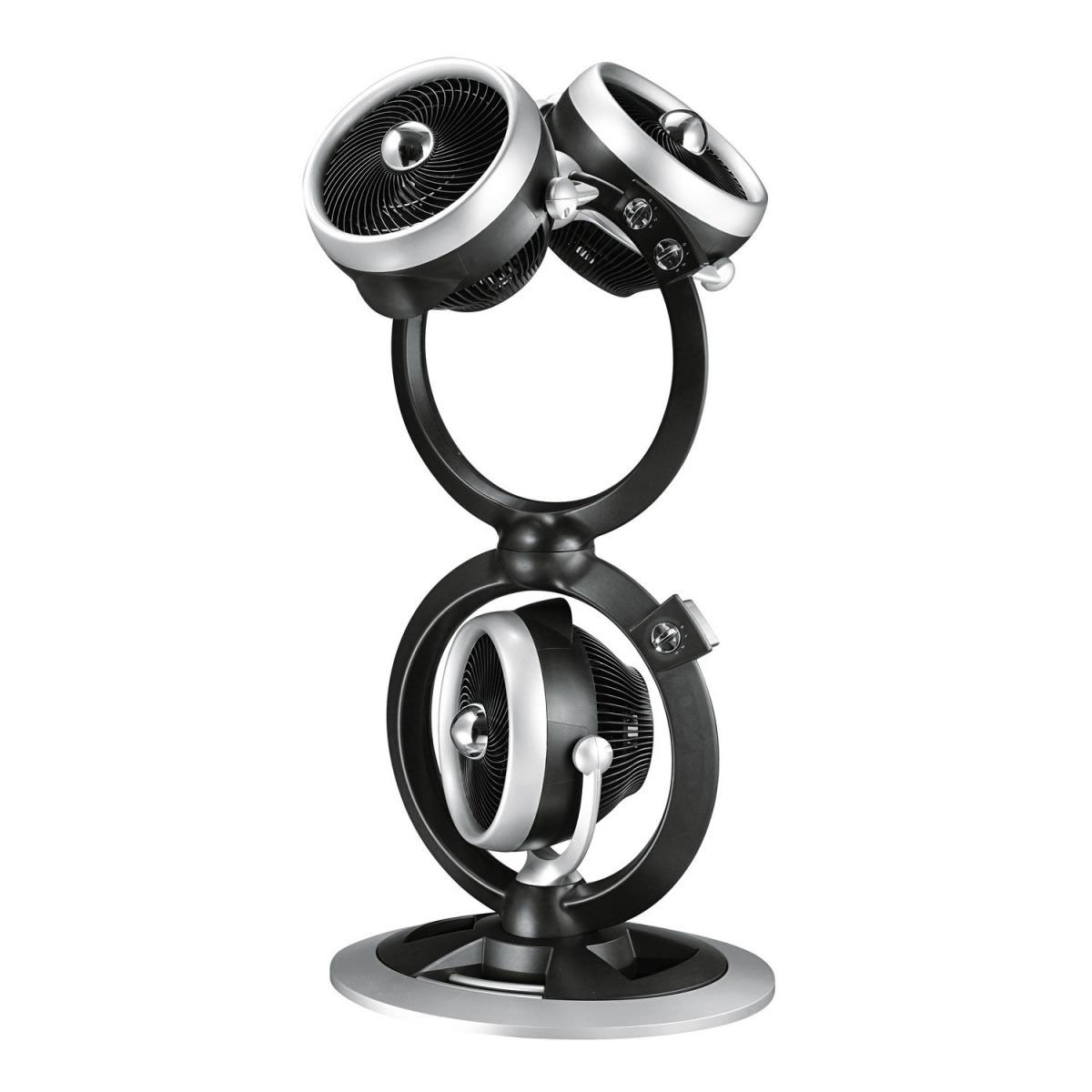 Flector Technik Standventilator Triple schwarz Bild 4