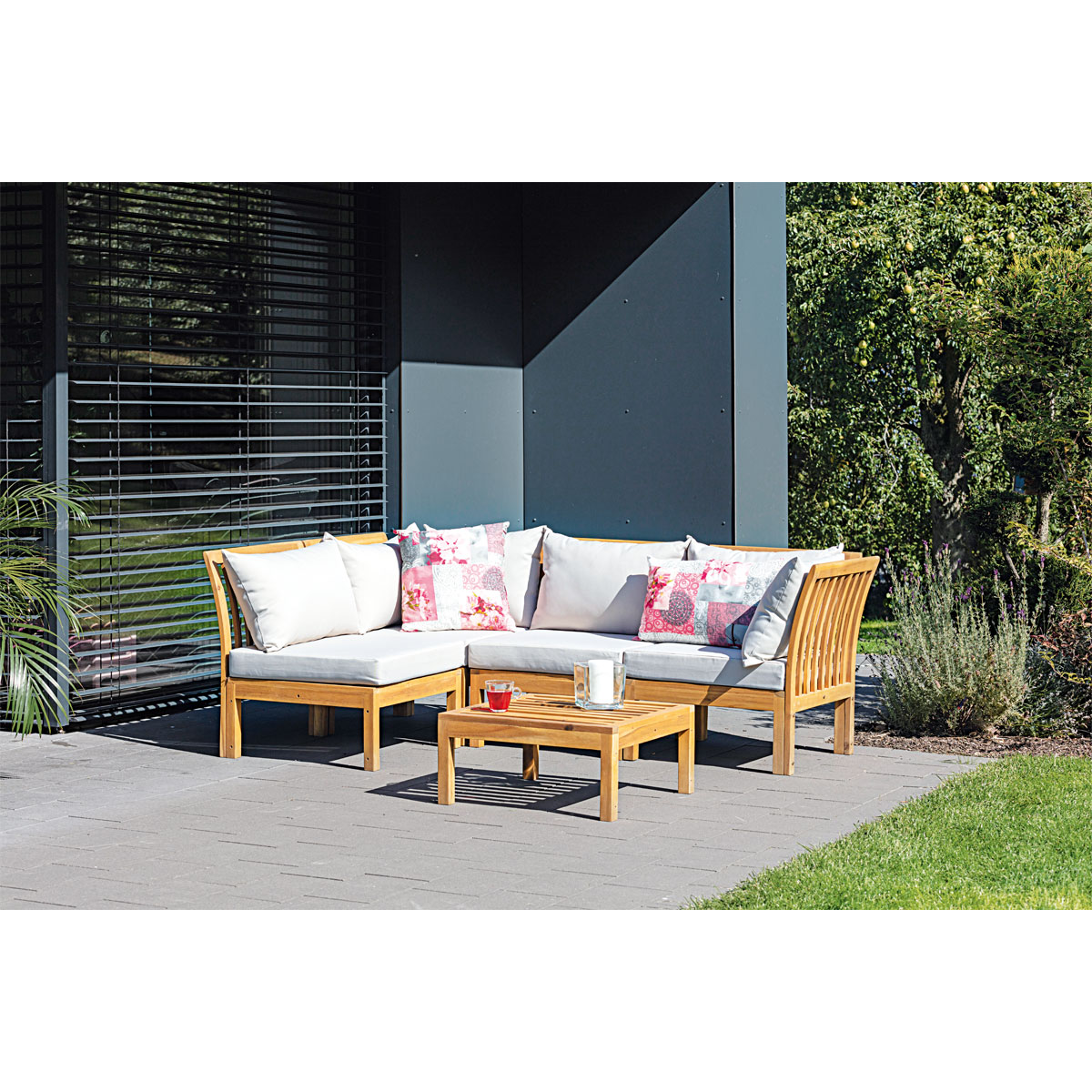 Haveson Eckteil Rhodos 60 x 71 x 71 cm Bild 10