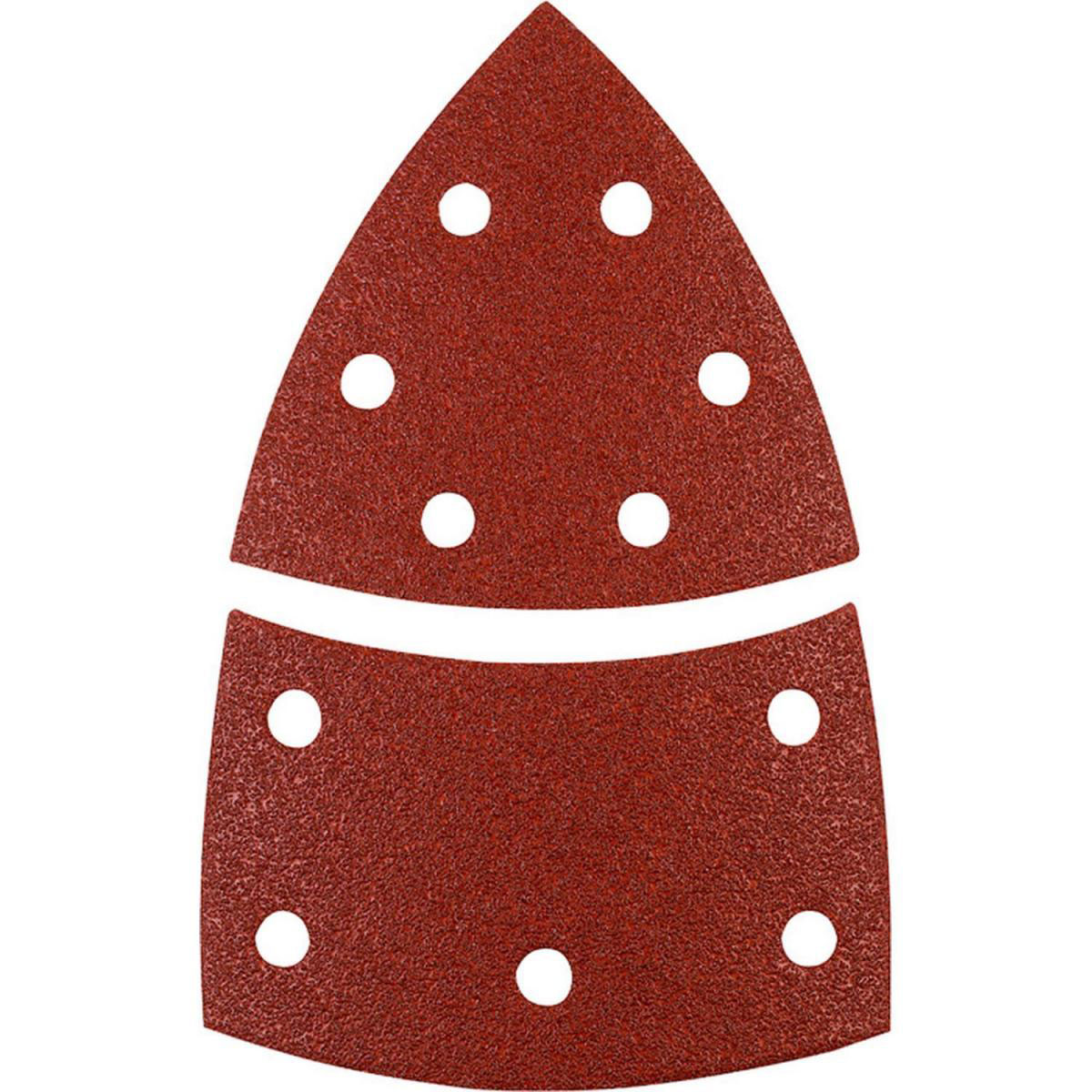 kwb  Schleifdreiecke Quick Stick Holz und Metall K180 Bild 1